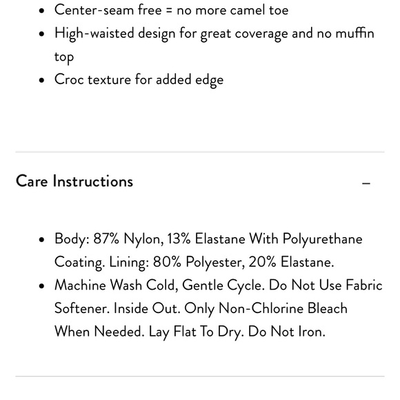 NWT Spanx Faux Leather Croc Shine Leggings - Picture 14 of 15